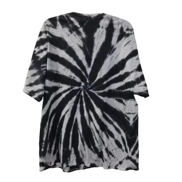 Guns N Roses Vintage Style Tie Dye Appetite for Destruction TShirt L Black White - Picture 11 of 14